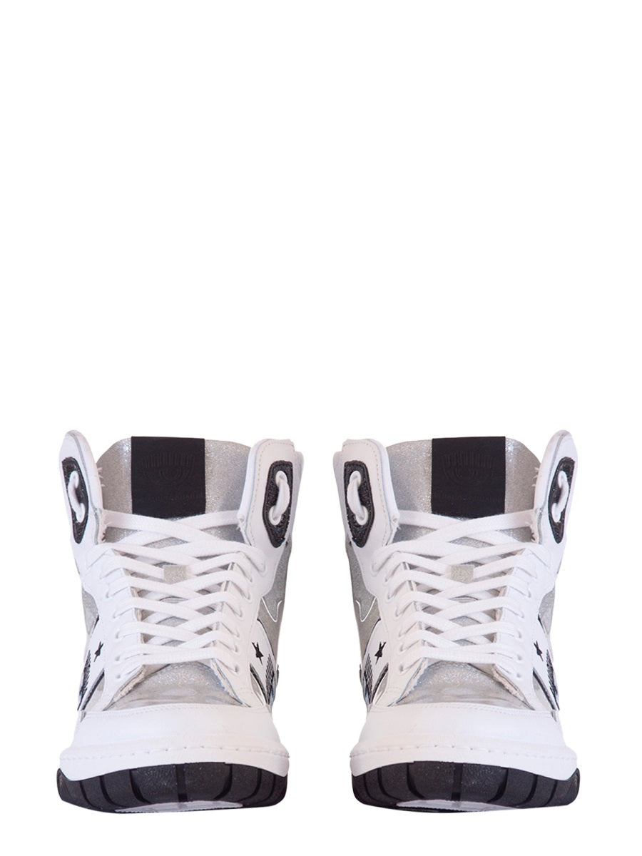 Chiara Ferragni Sneakers - Silver | 66d4ee7b9e80ed435eec89dc4567dd9f788c5851