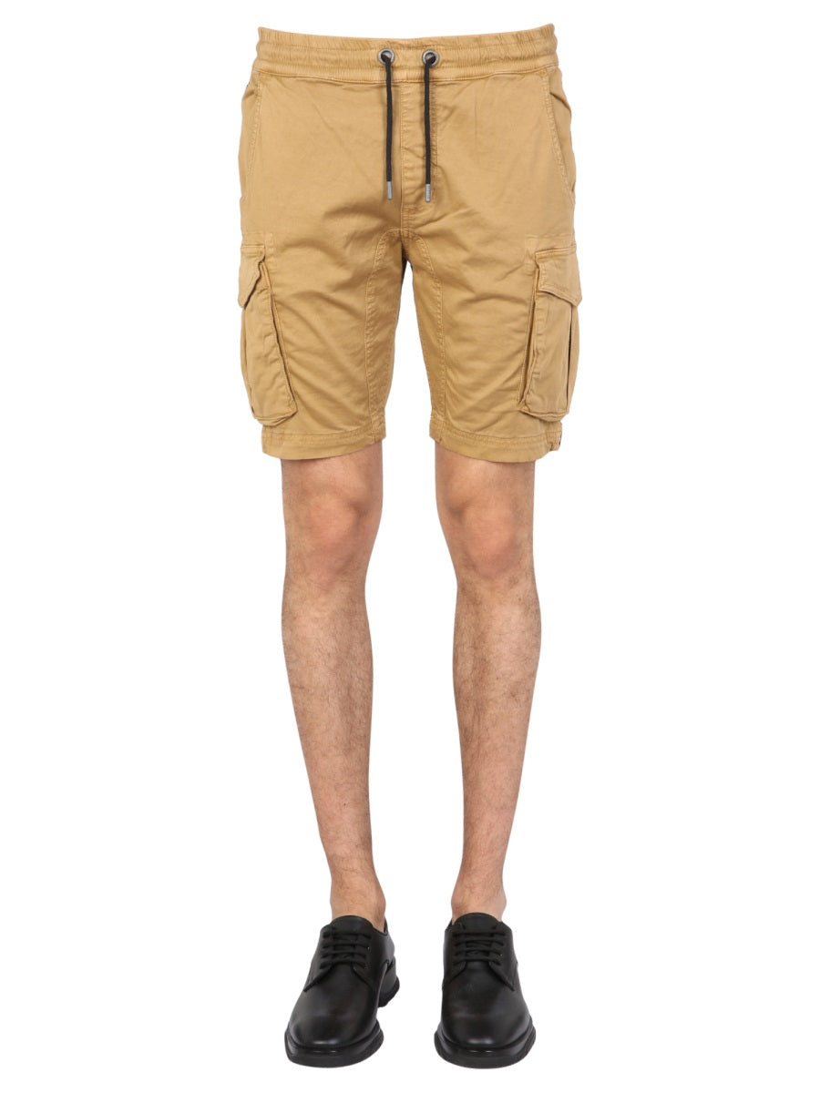 Alpha Industries Shorts - Marrone | Wanan Luxury