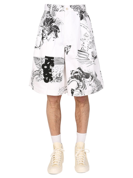 Comme De Garcons X Christian Marclay Shorts