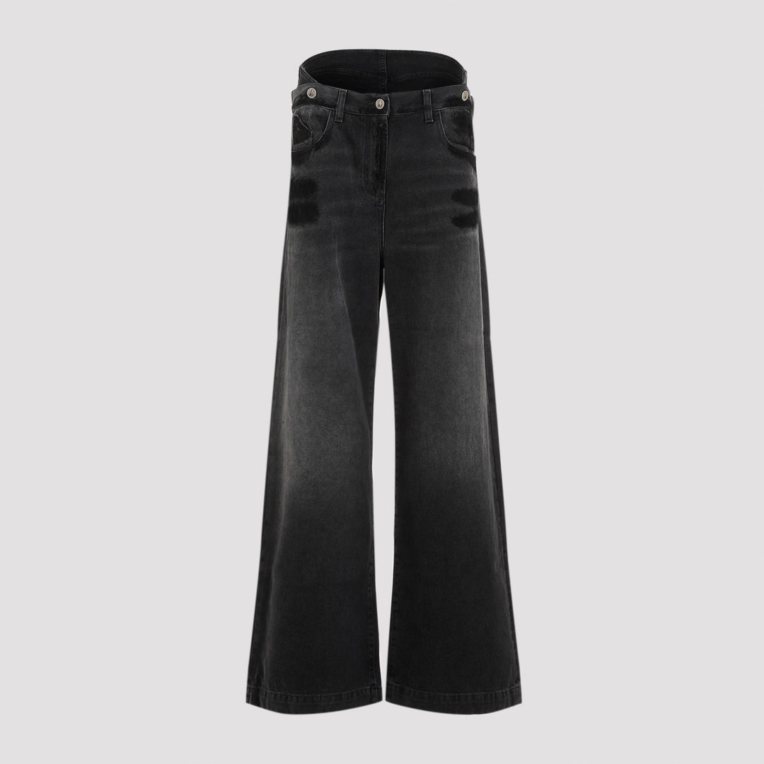 The Attico Jeans - Nero | 90e380fe1da22af6178dec7d55221e5bd62acf4c