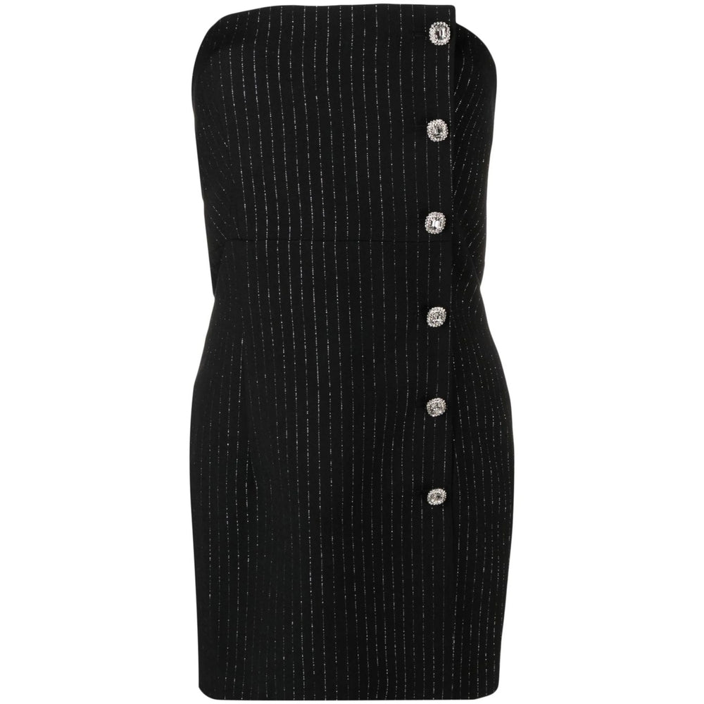 Alessandra Rich Abiti - Nero, Argento | 48eb15451c0efd4c35f4bcaa2b96cc8a3ca63df6