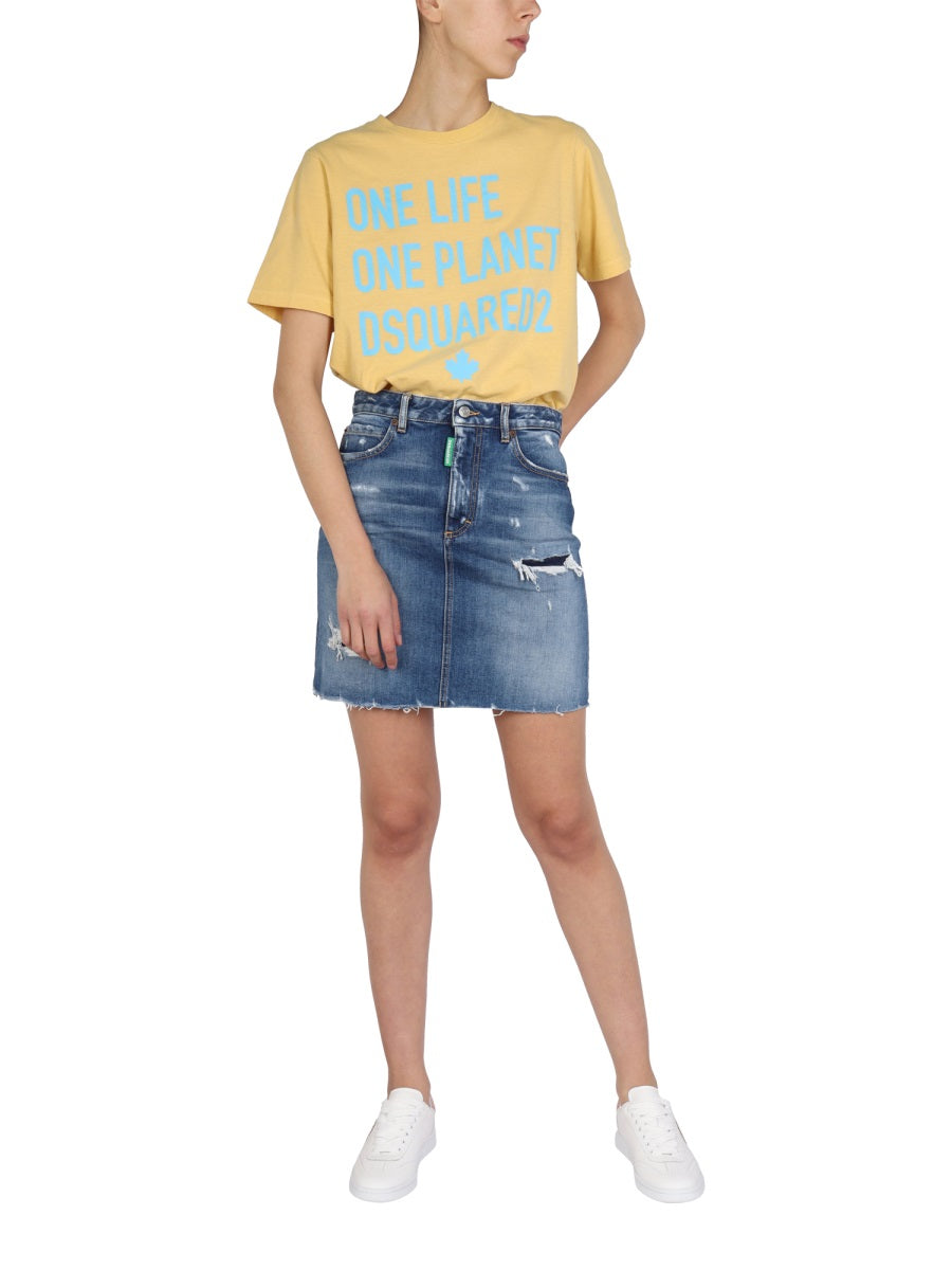 Dsquared2 T shirt - Giallo | Wanan Luxury