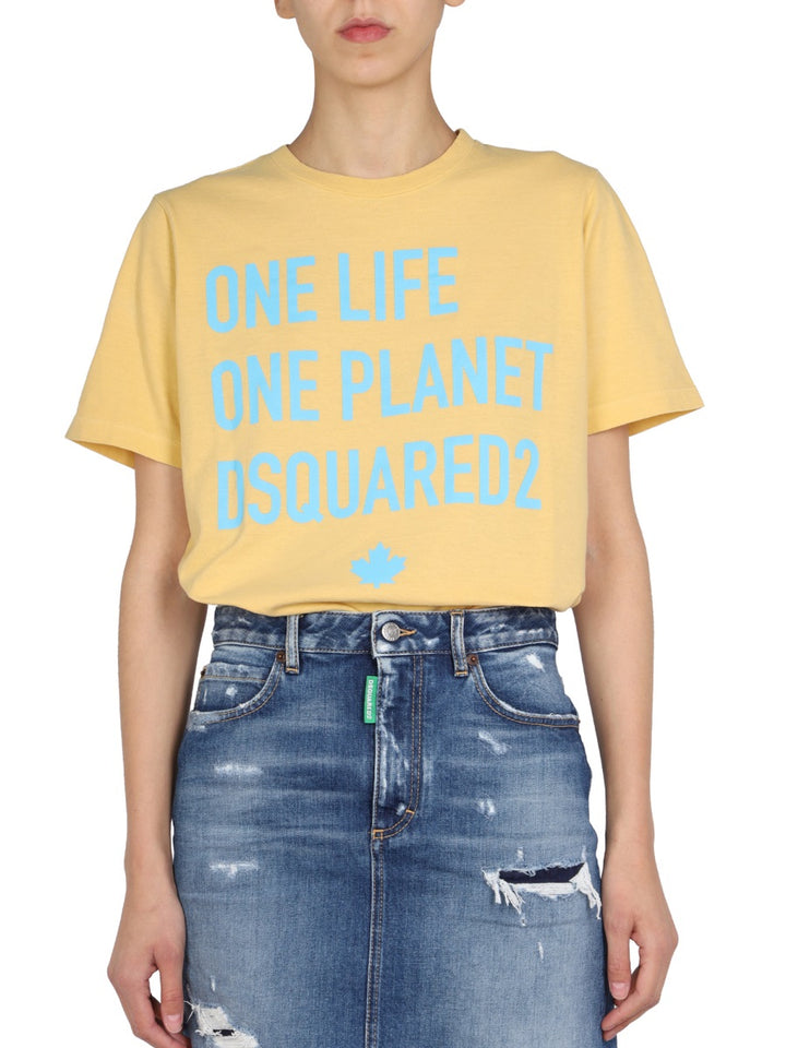 Dsquared2 T shirt - Giallo | Wanan Luxury