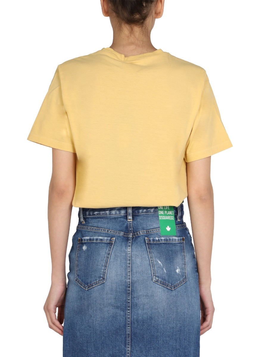 Dsquared2 T shirt - Giallo | Wanan Luxury