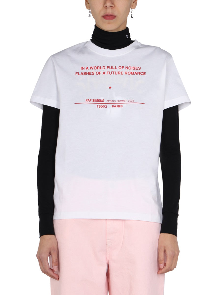 Raf Simons T shirt - Bianco | Wanan Luxury