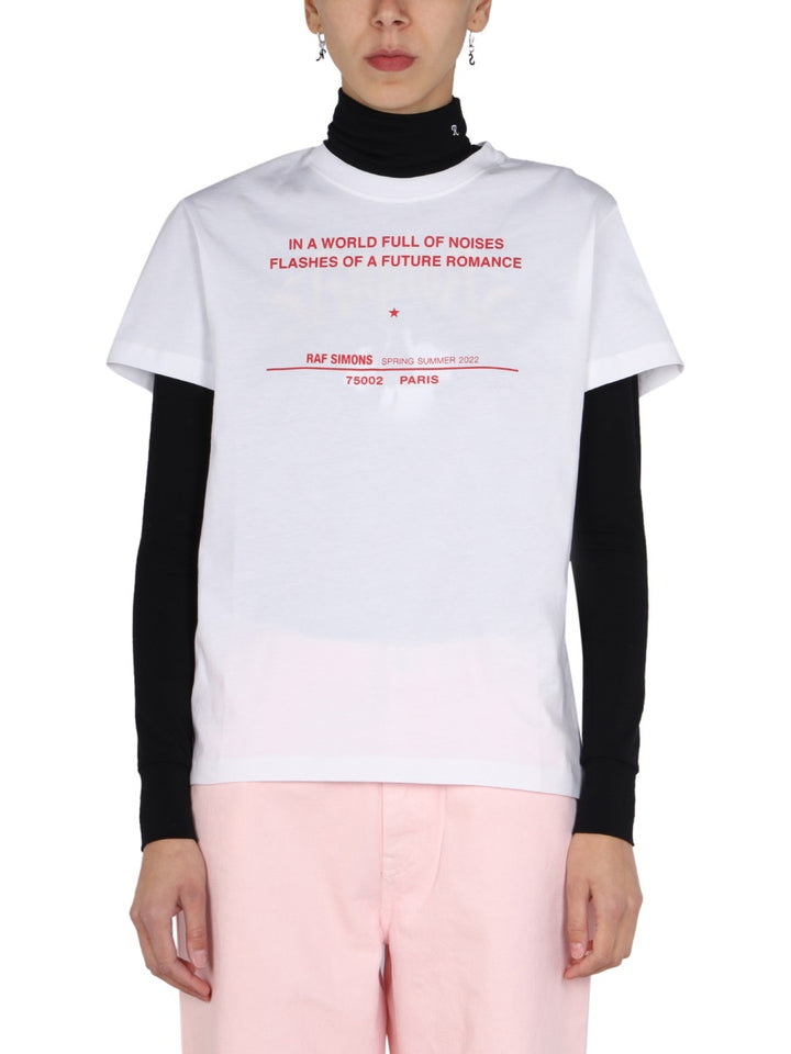 Raf Simons T shirt - Bianco | Wanan Luxury