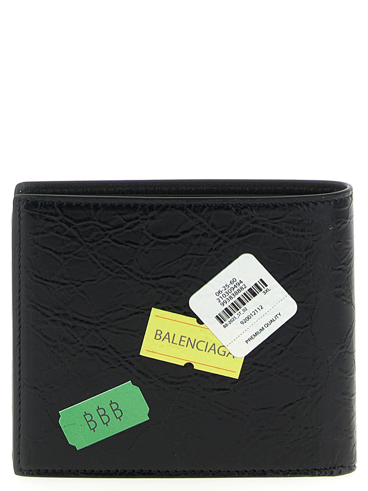 Balenciaga Cash Portafogli - Nero | 87052846379d50646c5a85816e932081f60f7fc8