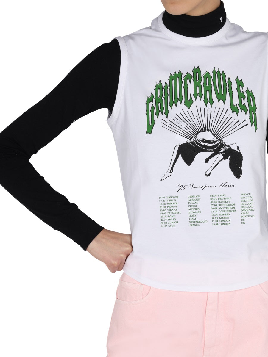 Raf Simons T shirt - Bianco | Wanan Luxury