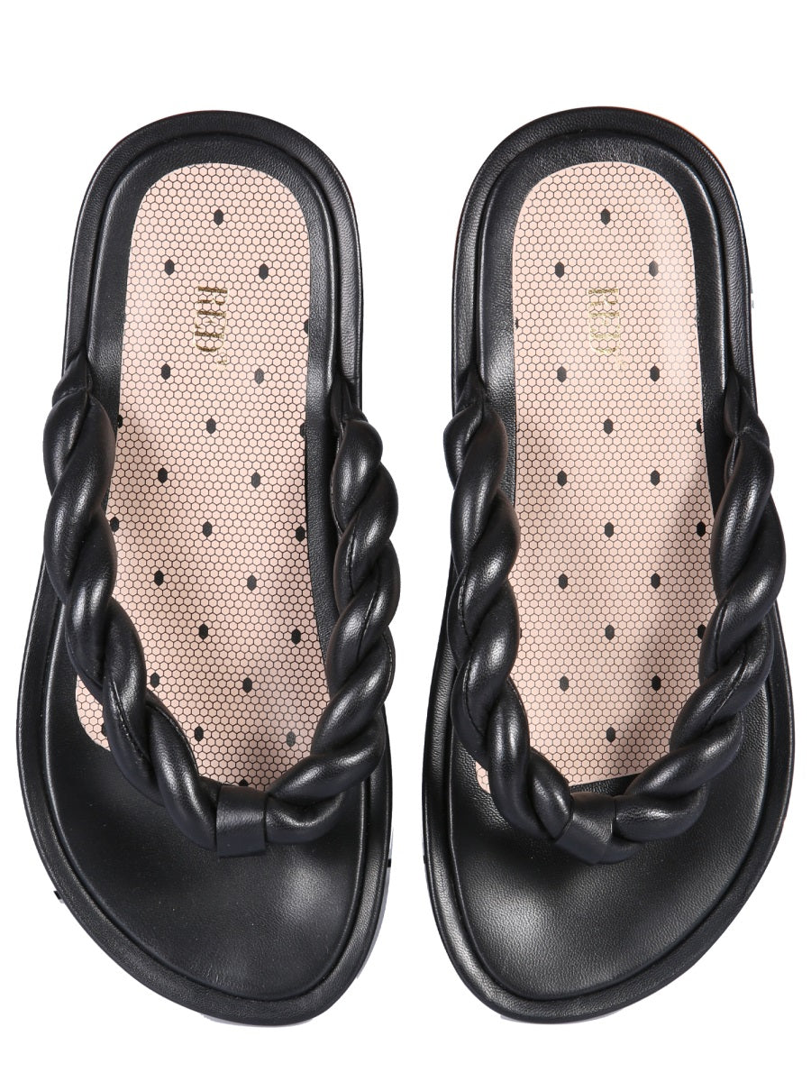 Red Valentino Sandali - Black | 7dc8592198727a79f4ae7b91f2f9763c047ae3f3