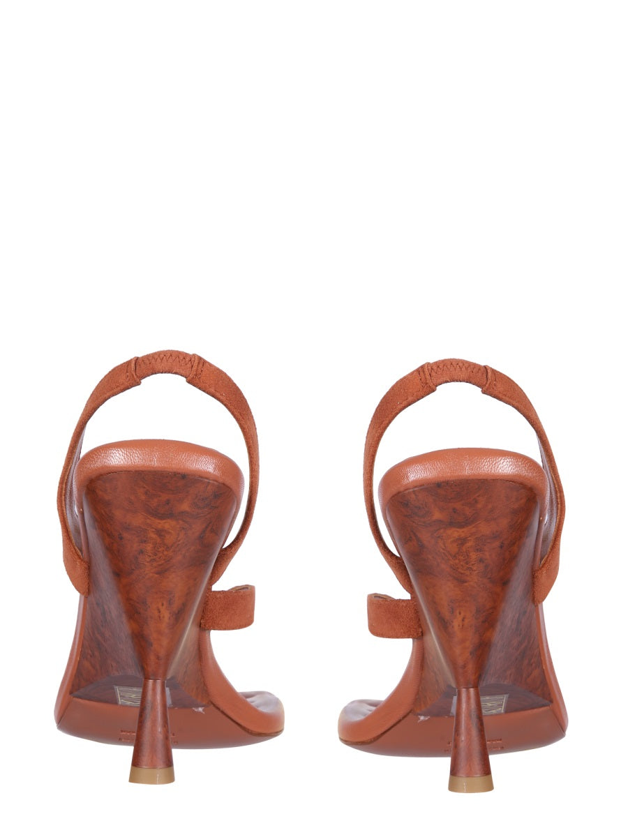 Gia Borghini Zeppe - Brown | 43cd79a7350db3a7697a8603392f477baf6d2984