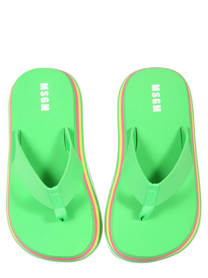 Msgm Sandali - Green | 1d1949a97b576bc8ea2fbba5e05e15291a0a6fd4