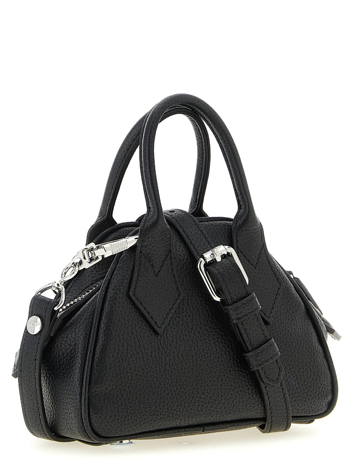 Vivienne Westwood Mini Yasmine Borse a Mano - Nero | f698d5ddb56c705f91009fc1c5b79f00c1dee23d