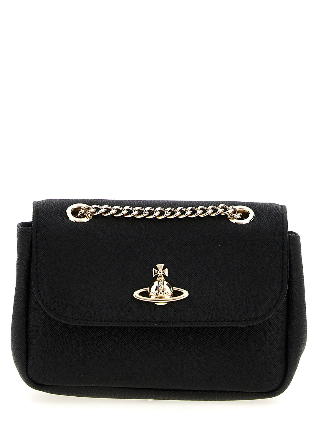 Vivienne Westwood Small Purse Chain Borse a Spalla e Tracolla - Nero | 404bb350f9b118e3ed33d5670416372bcb5b4248