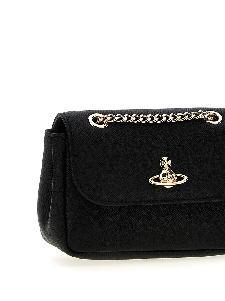 Vivienne Westwood Small Purse Chain Borse a Spalla e Tracolla - Nero | 94908986637238c1549fc228ce6851ef12256d93