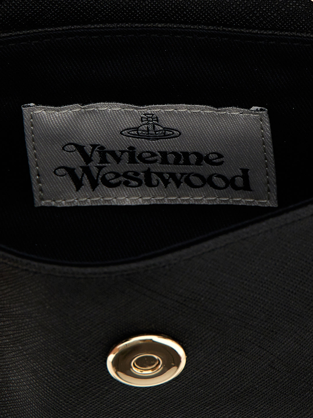 Vivienne Westwood Small Purse Chain Borse a Spalla e Tracolla - Nero | 76cc20c3251fc98dc6c3a25a86fd7cd1302bb49a
