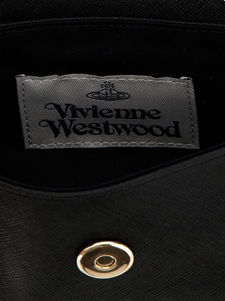 Vivienne Westwood Small Purse Chain Borse a Spalla e Tracolla - Nero | 76cc20c3251fc98dc6c3a25a86fd7cd1302bb49a