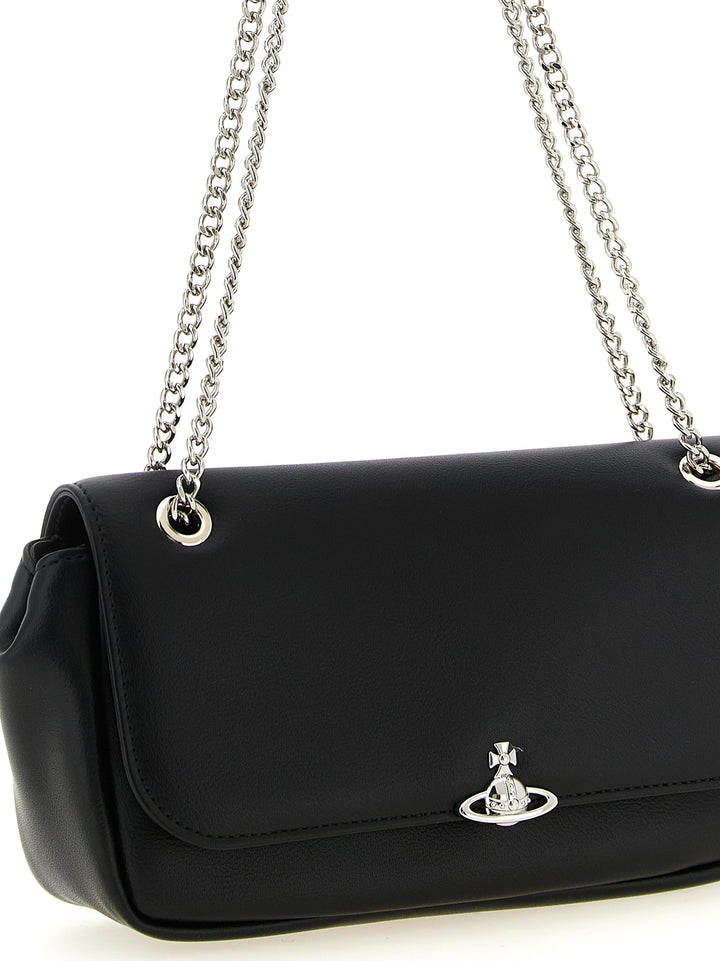 Vivienne Westwood Chain Crossbody Purse Borse a Tracolla - Nero | ddf4c8409d24a94108301170656ba3e4273be3e6
