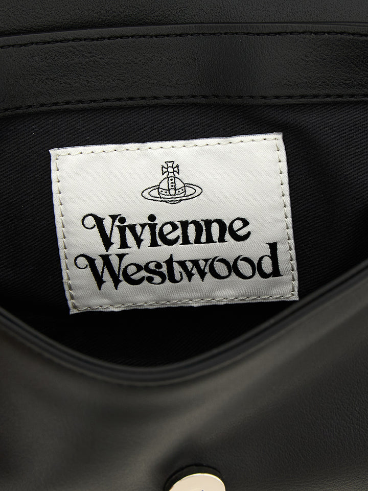 Vivienne Westwood Chain Crossbody Purse Borse a Tracolla - Nero | b3c5942cac515f6455b6a838738633b676537218