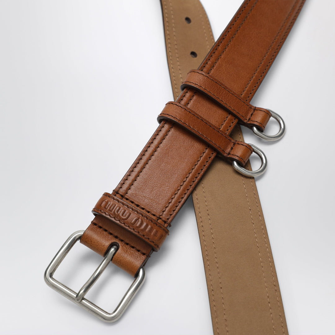 Miu Miu Cinture - Marrone | 474edc9280c324201cfe3977c69ed8e8908426f4