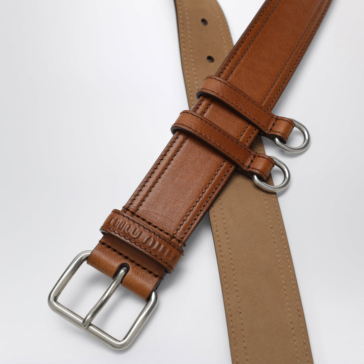 Miu Miu Cinture - Marrone | 474edc9280c324201cfe3977c69ed8e8908426f4