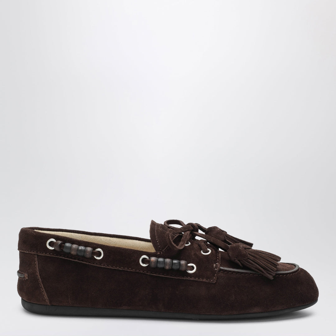 Miu Miu Apparel & Accessories - Marrone | f39556dcc587db1fcc9aa516b0a37b74e11e3f69