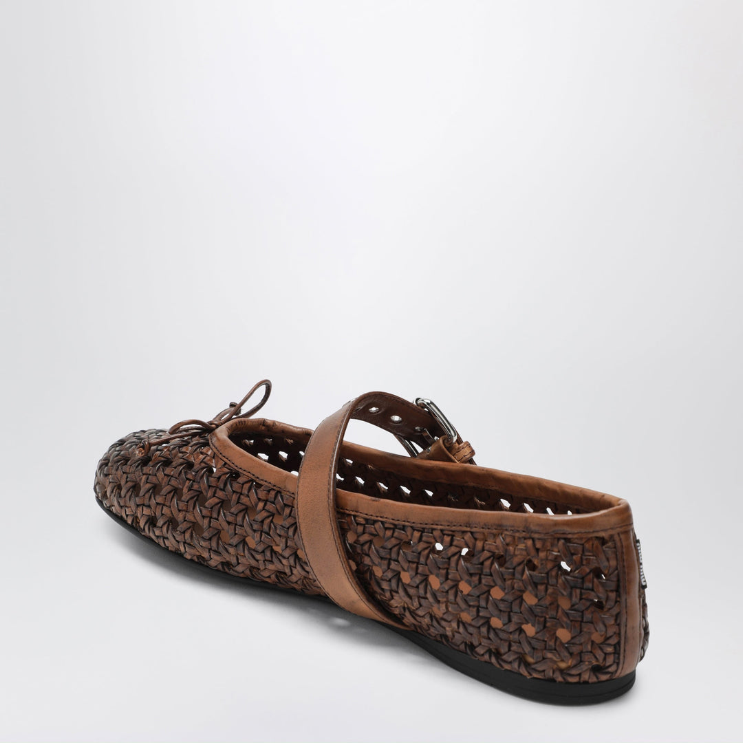 Miu Miu Scarpe - Marrone | 6e3eefc1c6ec10fabded3fde91522a2d3958f1a0