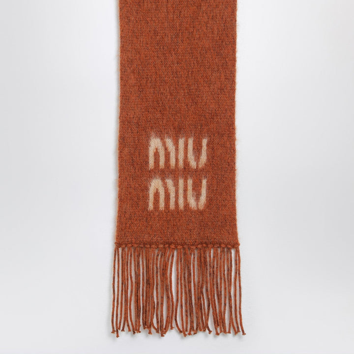 Miu Miu Scarves & Shawls - Marrone | e294f7e99a3c44b495489b8850bbe564e95bdf2a