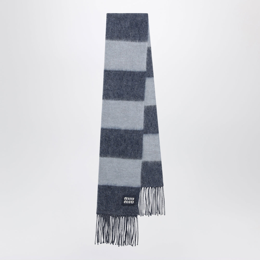 Miu Miu Scarves & Shawls - Blu | 63bbe7b1f5cb78817b8e19d7e80ad5e1e71a06c9