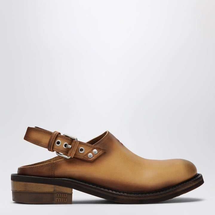 Miu Miu Scarpe - Marrone | d92e94f9fd13b3a5786f6dcc4b4df6e6a7120db4