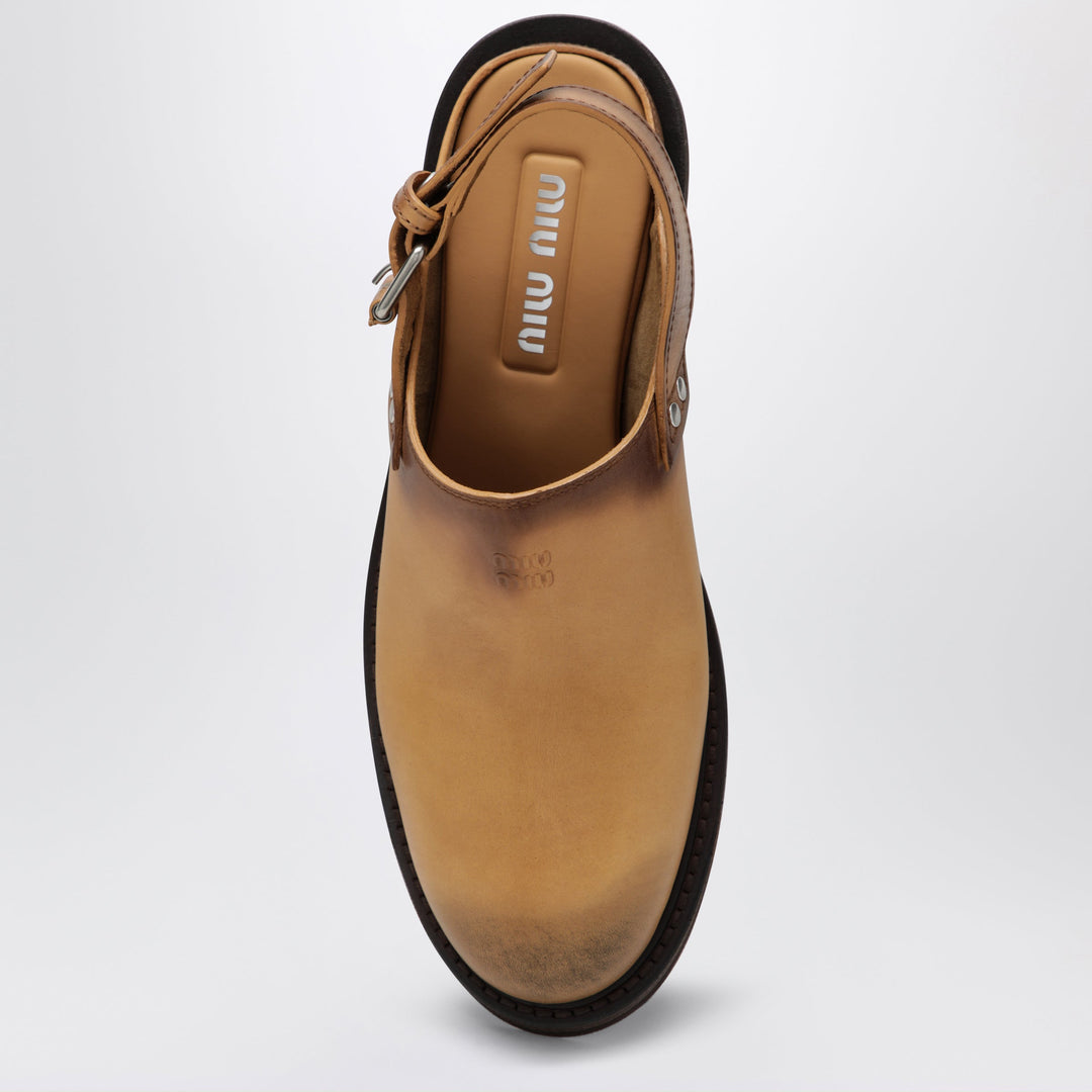Miu Miu Scarpe - Marrone | aaffdbf3e6aaa224e7290ba2d4531420d10f9d0f