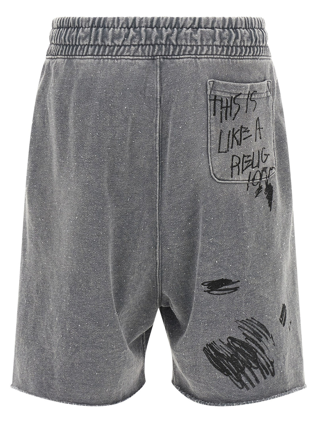 Paly Carrying The Message Bermuda e Short - Grigio | b99acc7a378b017d2d19570bcbb0e6358529d12a