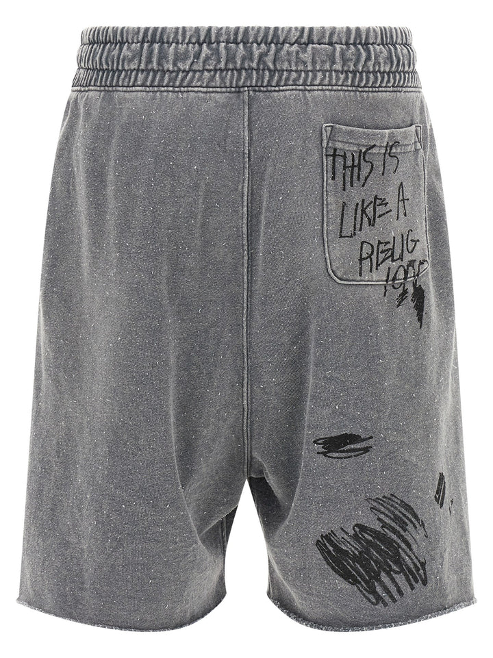 Paly Carrying The Message Bermuda e Short - Grigio | b99acc7a378b017d2d19570bcbb0e6358529d12a
