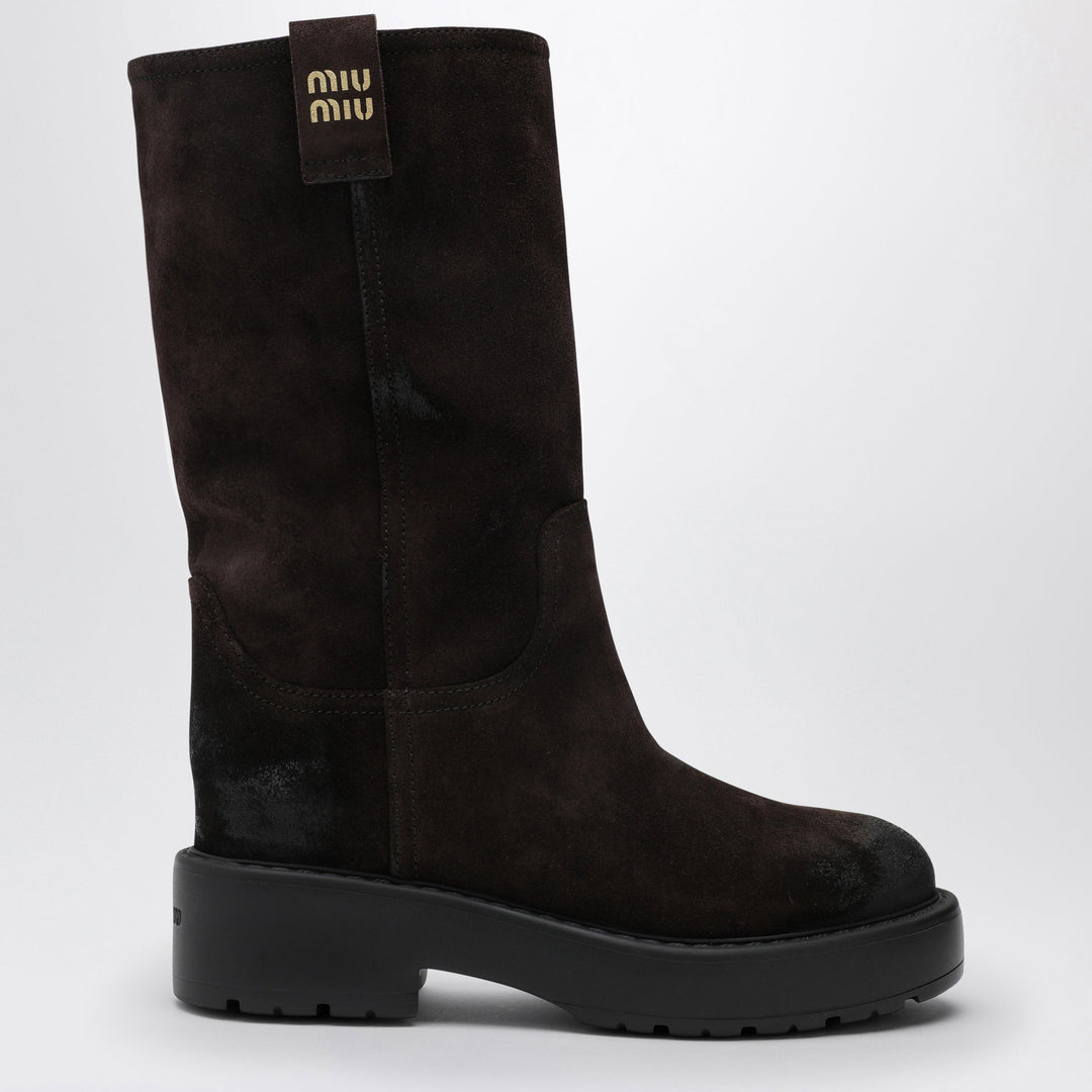 Miu Miu Scarpe - Marrone | f9f793259a1d76429b6698ce3bf9d54a9bd59f97