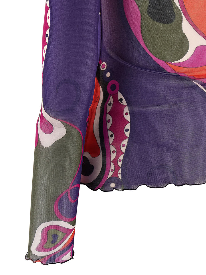 Emilio Pucci Tulle Sweater Maglioni - Multicolor | 2c4f3a16844f2cc26eea96790a35309a8360c103