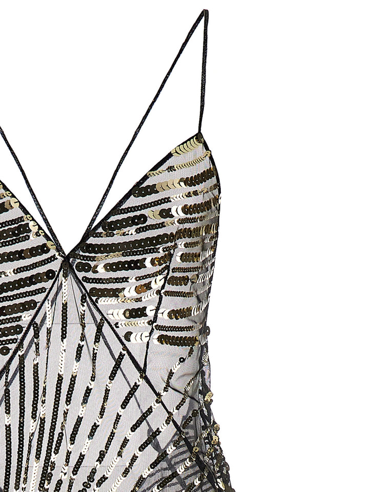 Emilio Pucci Semi-Transparent Long Dress Abiti - Nero | a435d8f01e249e42b4ea7aa6bd9f8d48d31ff99f