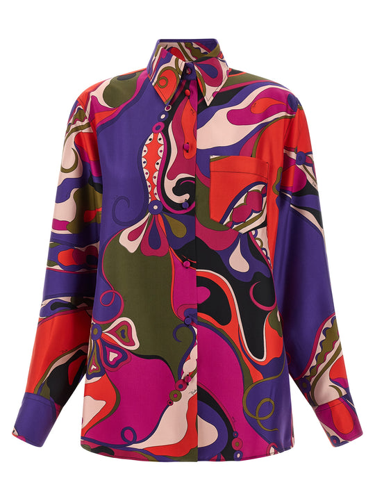 Silk Shirt Camicie Multicolor