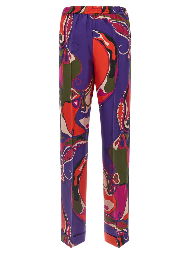 Emilio Pucci Patterned Pantaloni - Multicolor | 44add311c2d5b4591d3035f3231e36570deba820