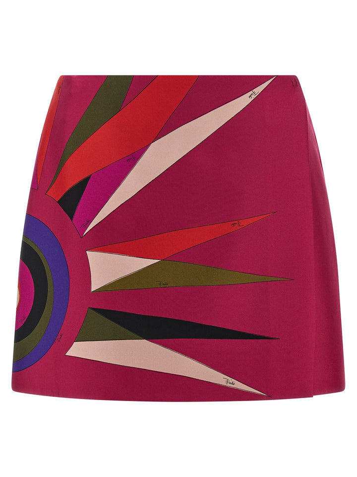 Emilio Pucci Silk Skirt Gonne - Fucsia | 598147ab8f2d14acd5edcd8cb8e839c80c695094