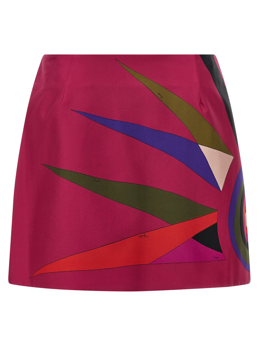 Emilio Pucci Silk Skirt Gonne - Fucsia | c2c4077e2279c129aa3349198e79f7f69bbbefd6