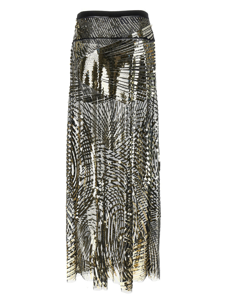 Emilio Pucci Semi-Transparent Maxi Skirt Gonne - Nero | b624ebbcab9f7c19de44cd3a0c6a686375bdbb7f