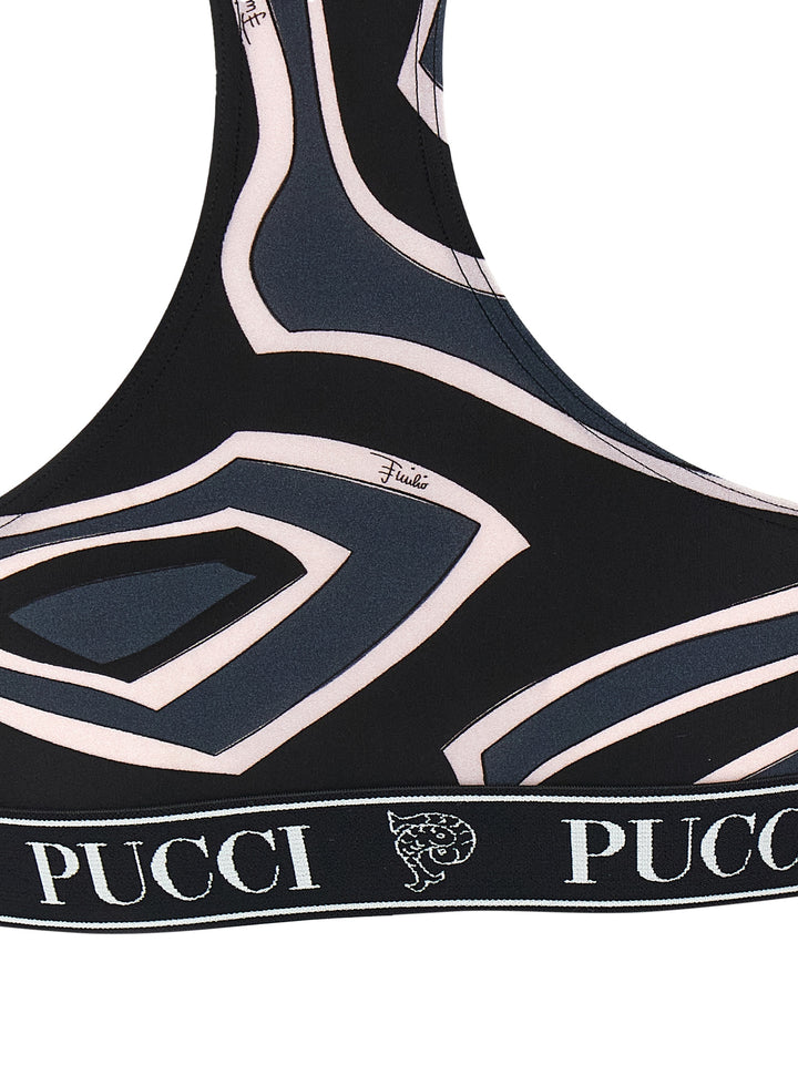 Emilio Pucci Labirinto Top - Nero | 37494b1fcb13178355de1c98d9325939e543662e