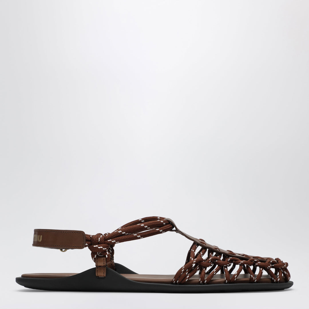 Miu Miu Scarpe - Marrone | 1e8c1cbad35b58de58b342c448afe184a44f7645