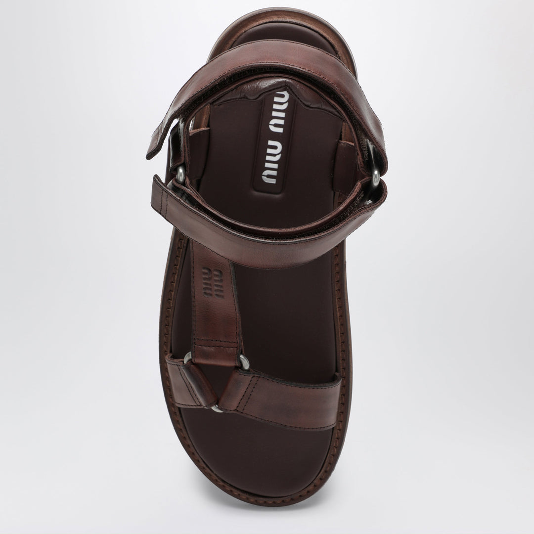 Miu Miu Scarpe - Marrone | 6f75b5c6e6663ffb65f486079db0a5455eb707f3