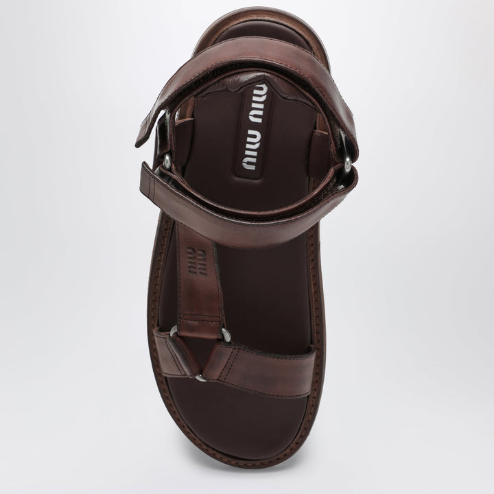 Miu Miu Scarpe - Marrone | 6f75b5c6e6663ffb65f486079db0a5455eb707f3