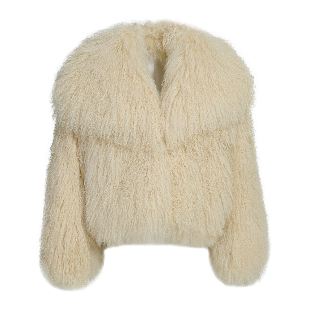 Cappotto Loyenne Beige in Mongolia