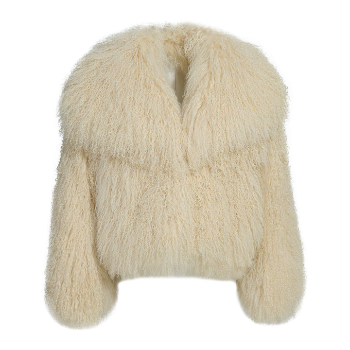 Cappotto Loyenne Beige in Mongolia