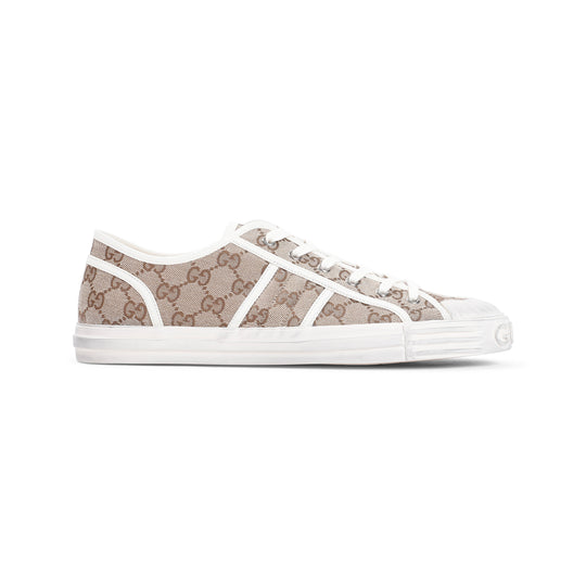 Beige Ebony Julio Gg Polyester Sneakers