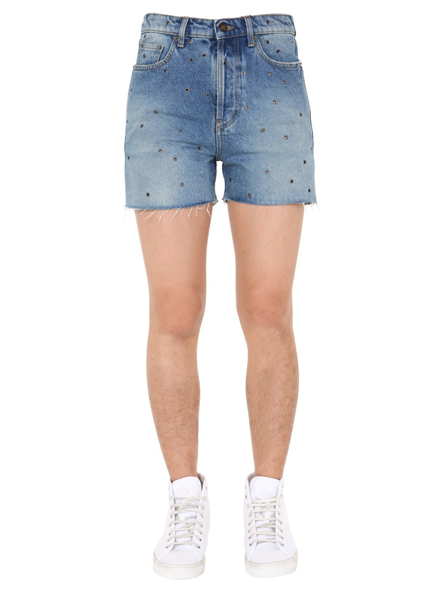 Saint Laurent Shorts - Azzurro | Wanan Luxury