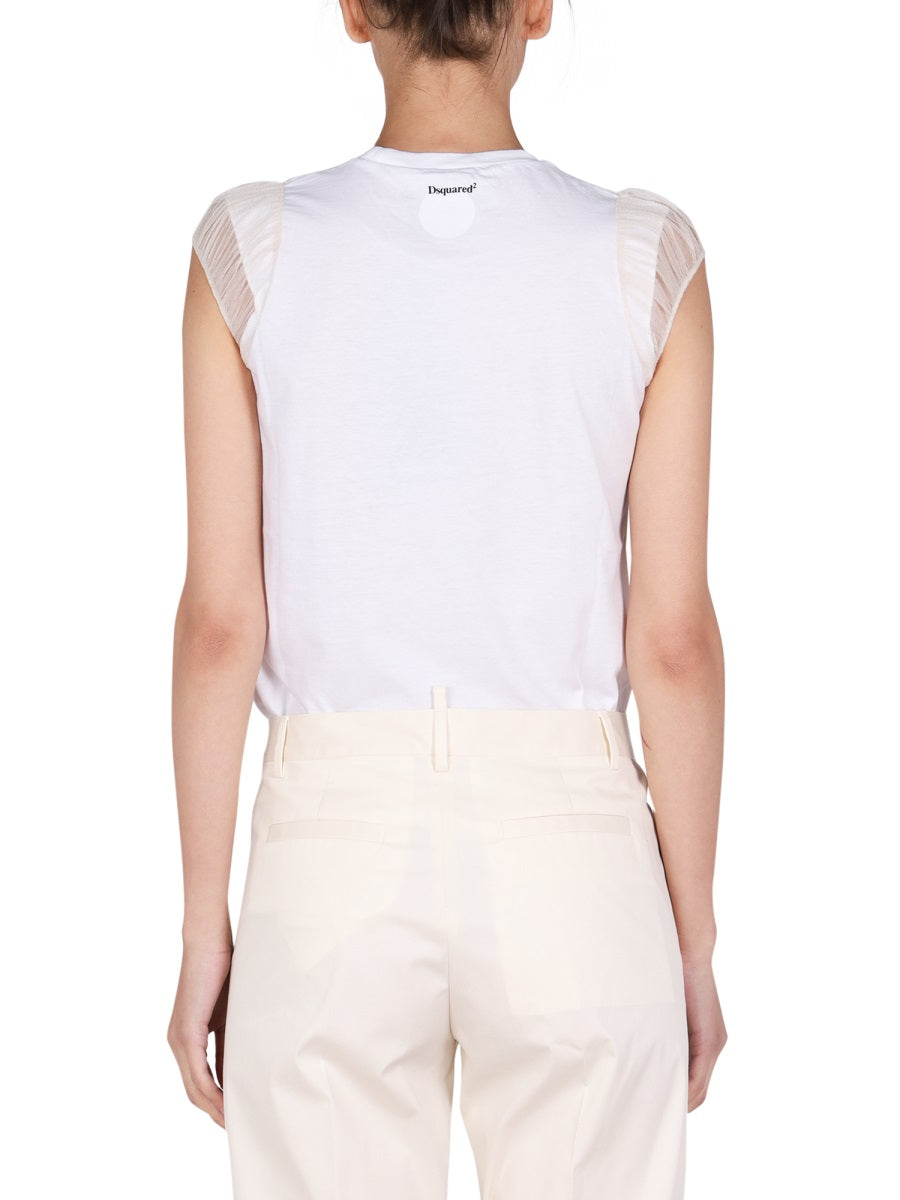 Dsquared2 T shirt - White | 3a2fd1aa0f0a4338d5c60b5b1a031a61989ca4c7