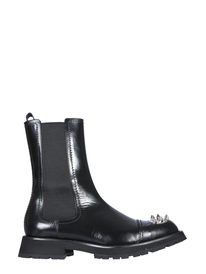 Alexander McQueen Stivali - Nero | Wanan Luxury